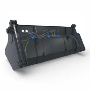 cupa 4 in 1 tractor manipulare gunoi grajd ferma bovine